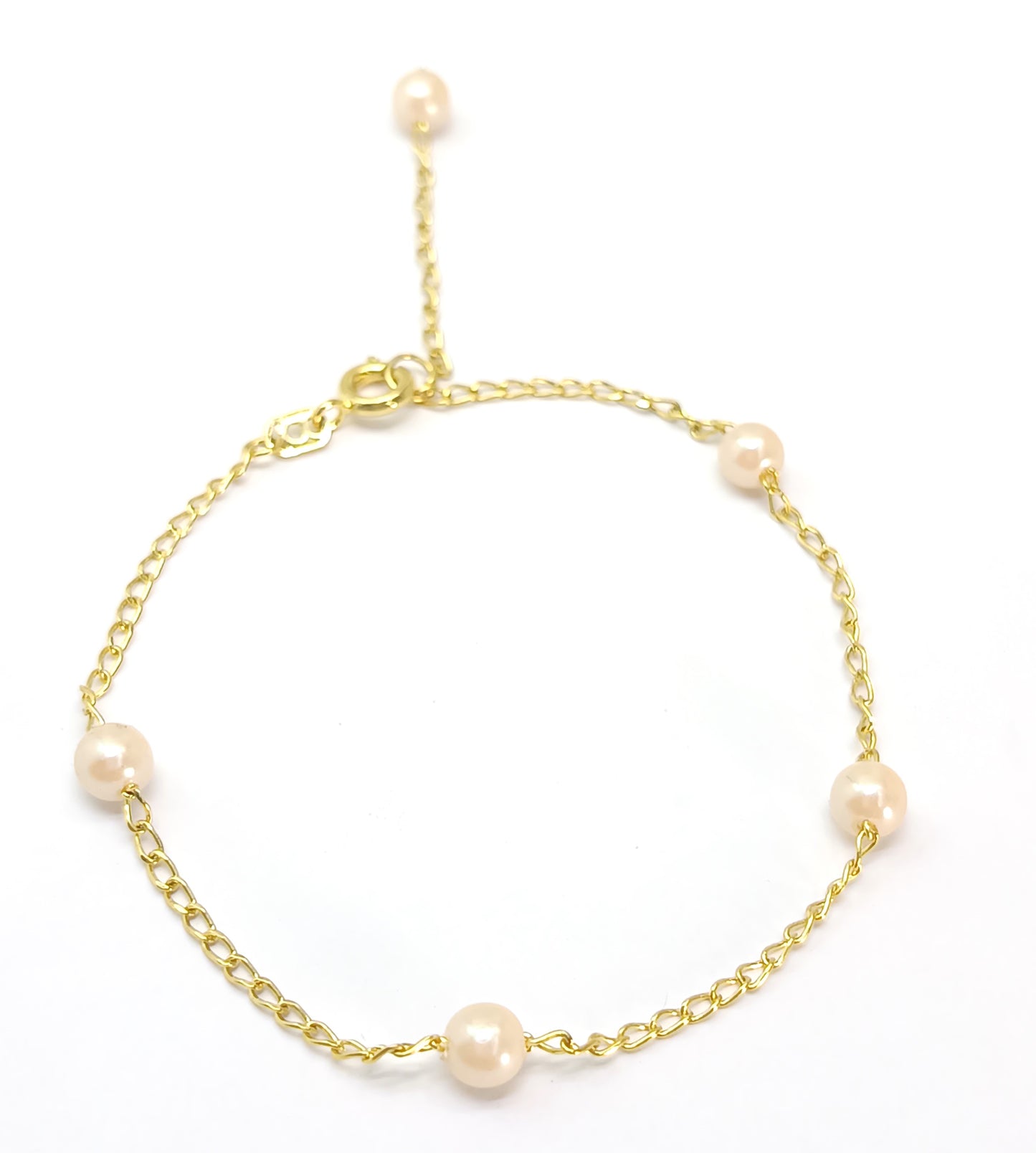 Pulseira Folheada em Ouro Amarelo