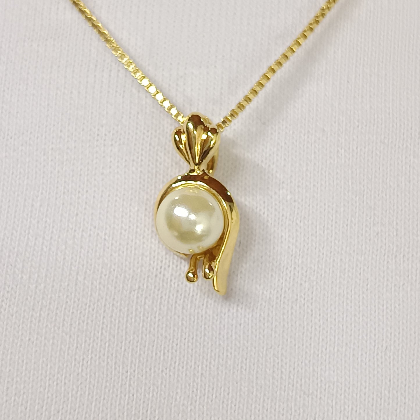 Pingente Folheado em Ouro Amarelo