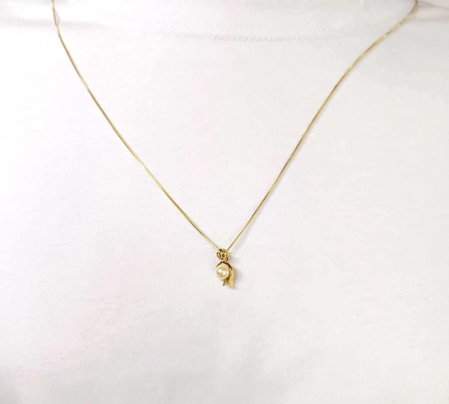 Pingente Folheado em Ouro Amarelo