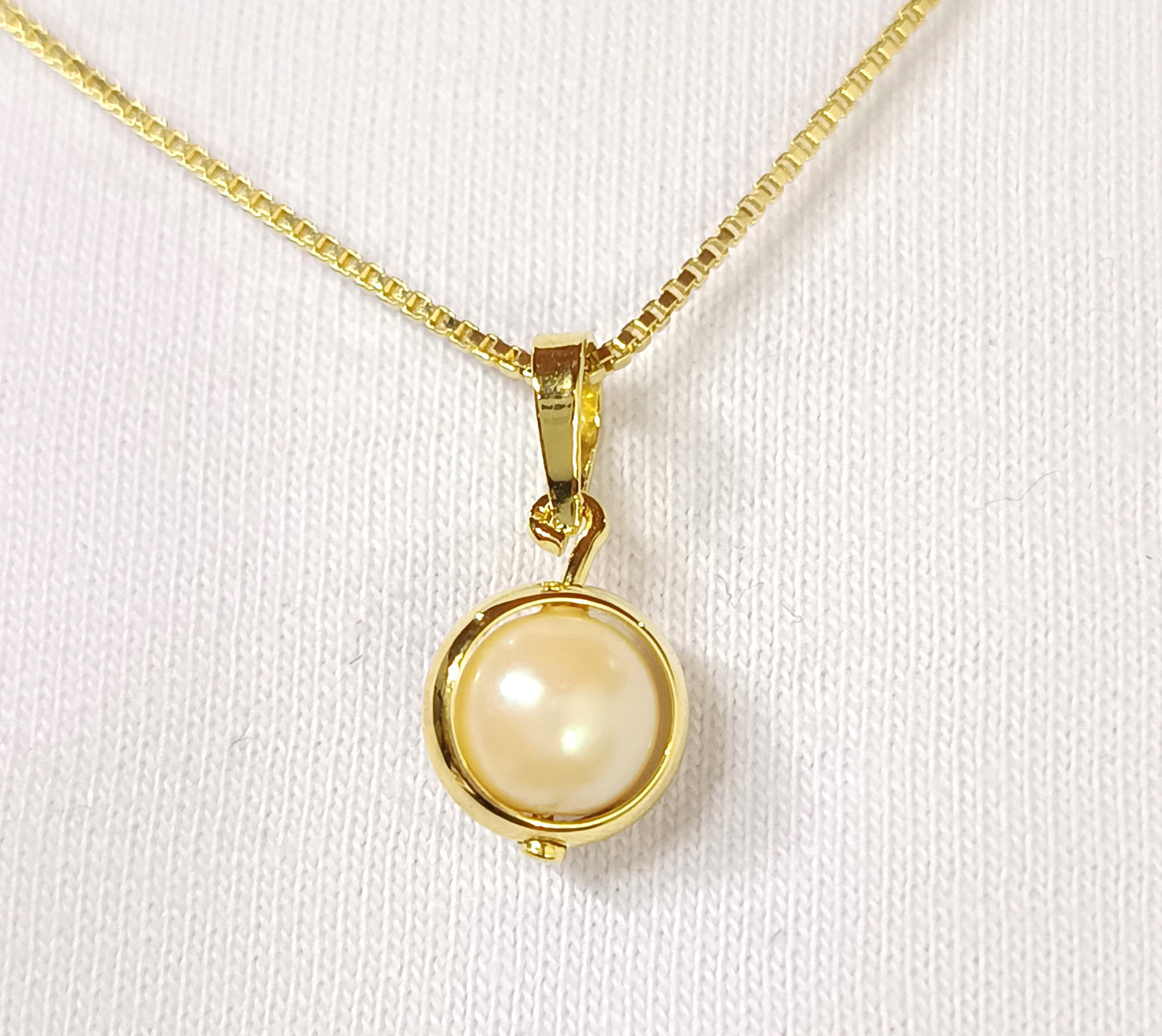 Pingente Folheado em Ouro Amarelo