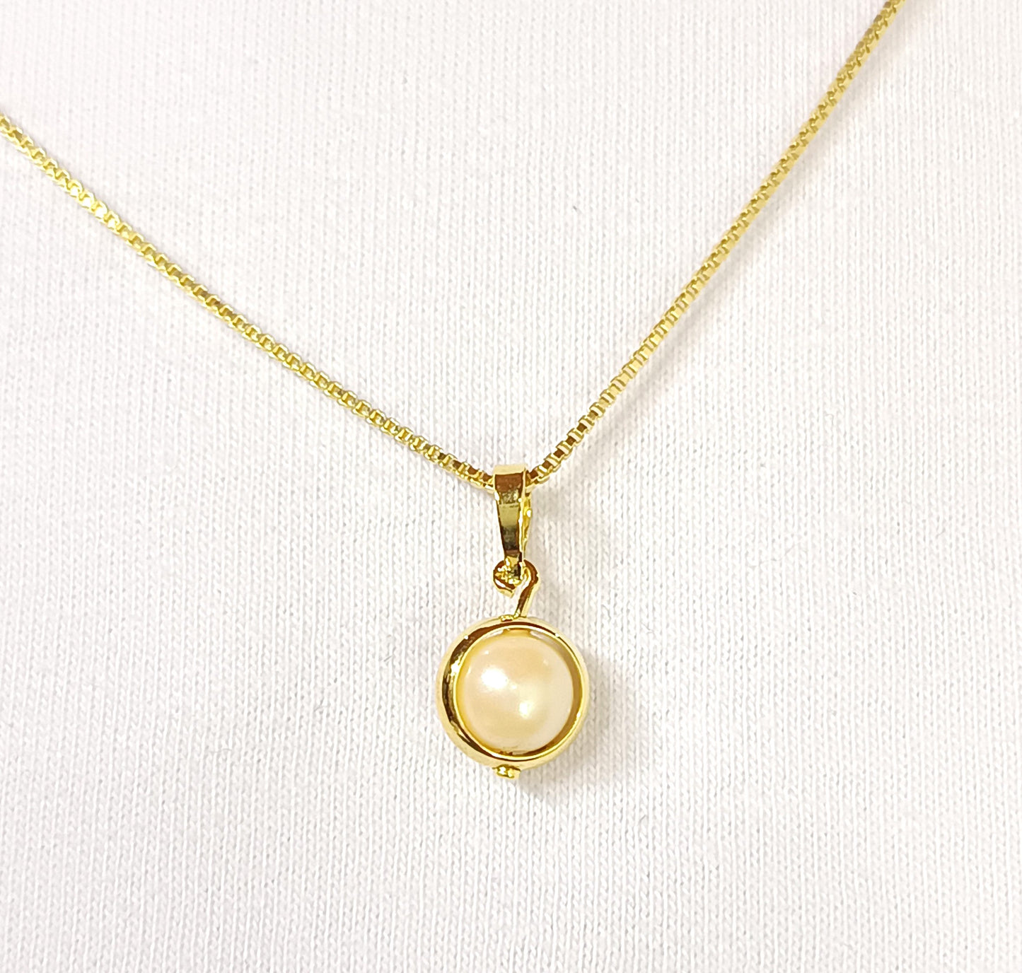 Pingente Folheado em Ouro Amarelo