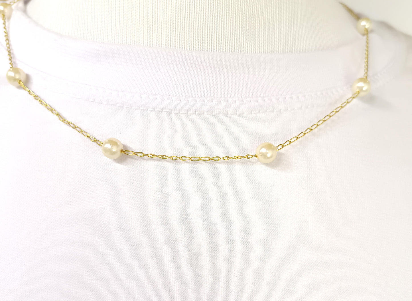 Gargantilha Folheada em Ouro Amarelo