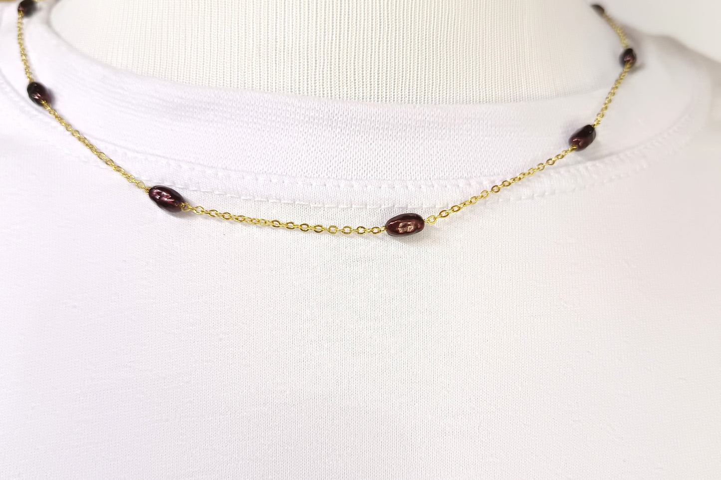 Gargantilha Folheada em Ouro Amarelo