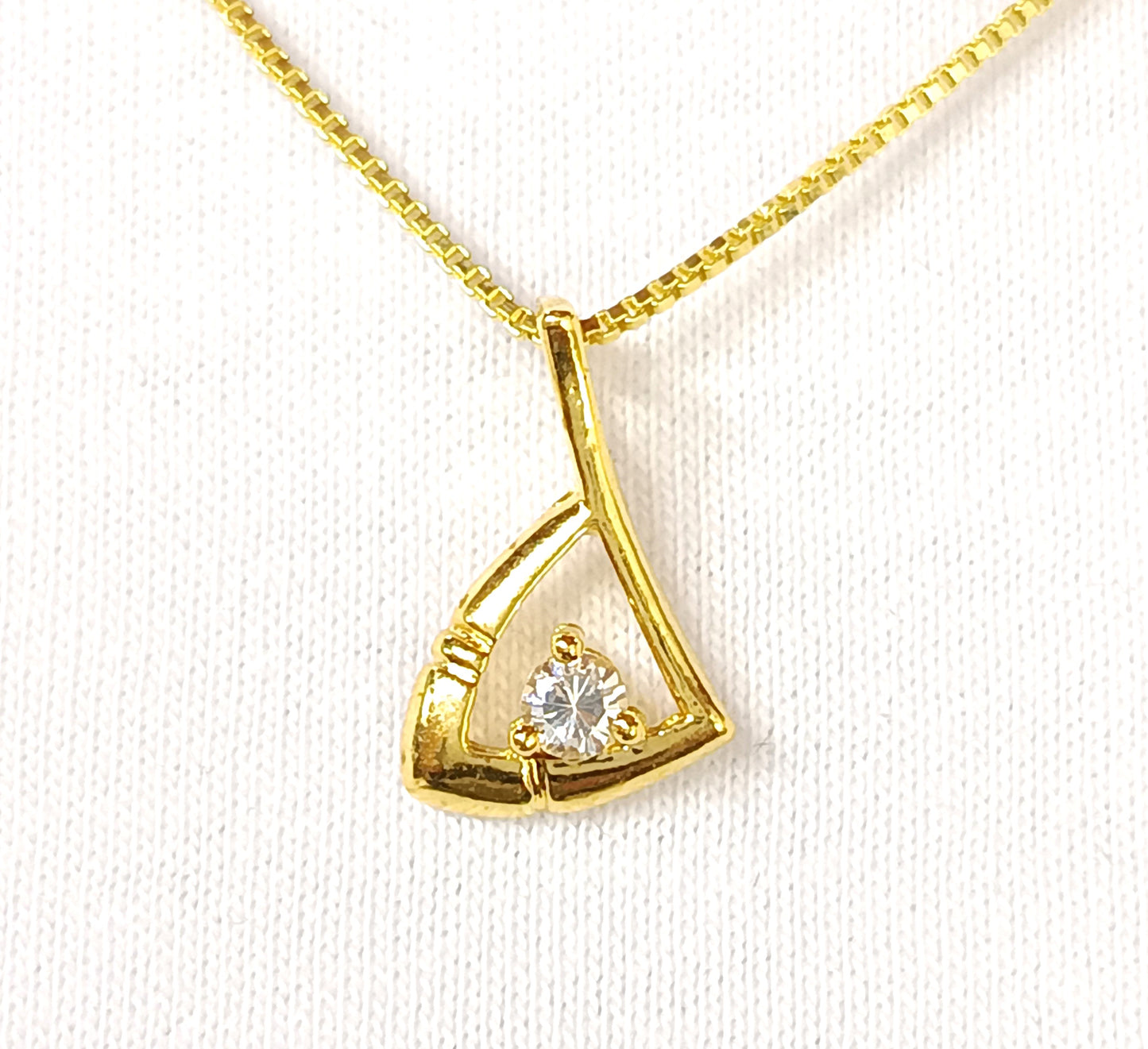 Pingente Folheado em Ouro Amarelo