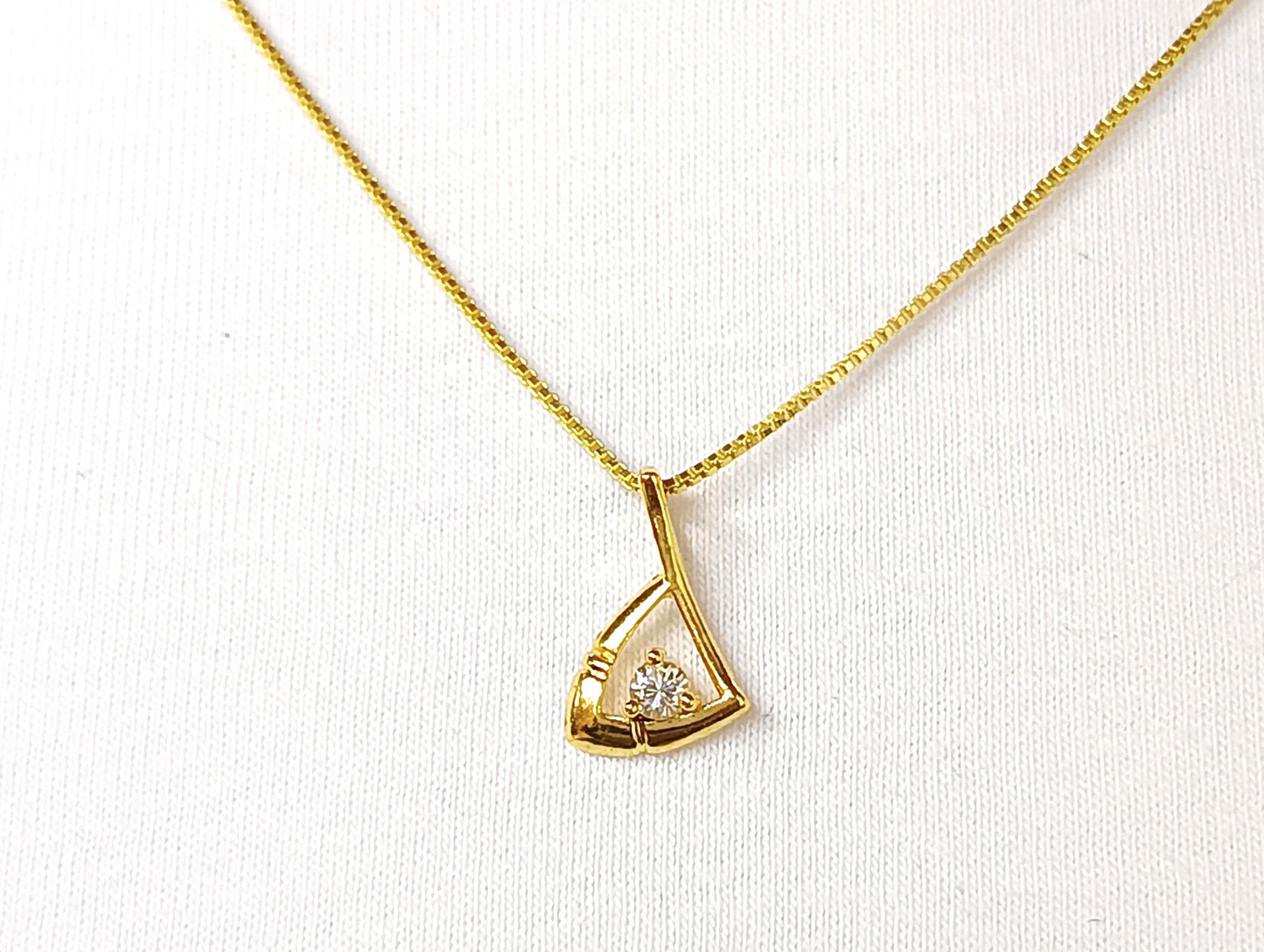 Pingente Folheado em Ouro Amarelo