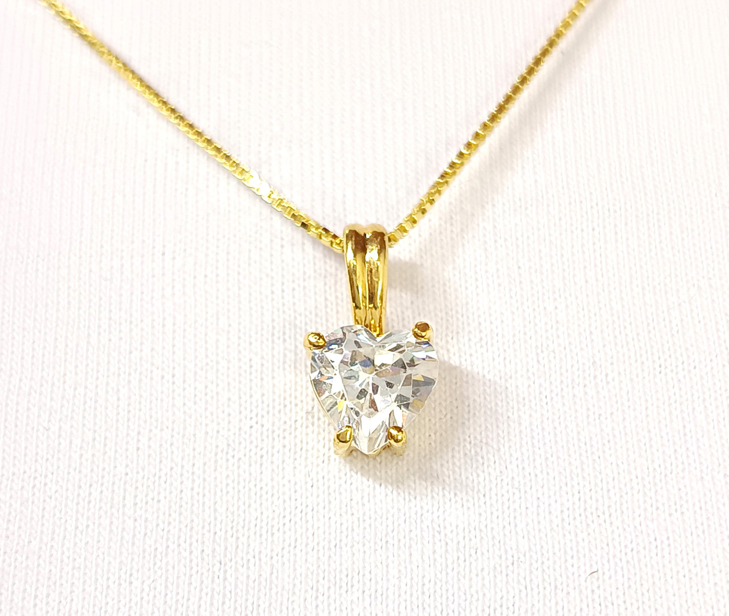 Pingente Folheado em Ouro Amarelo