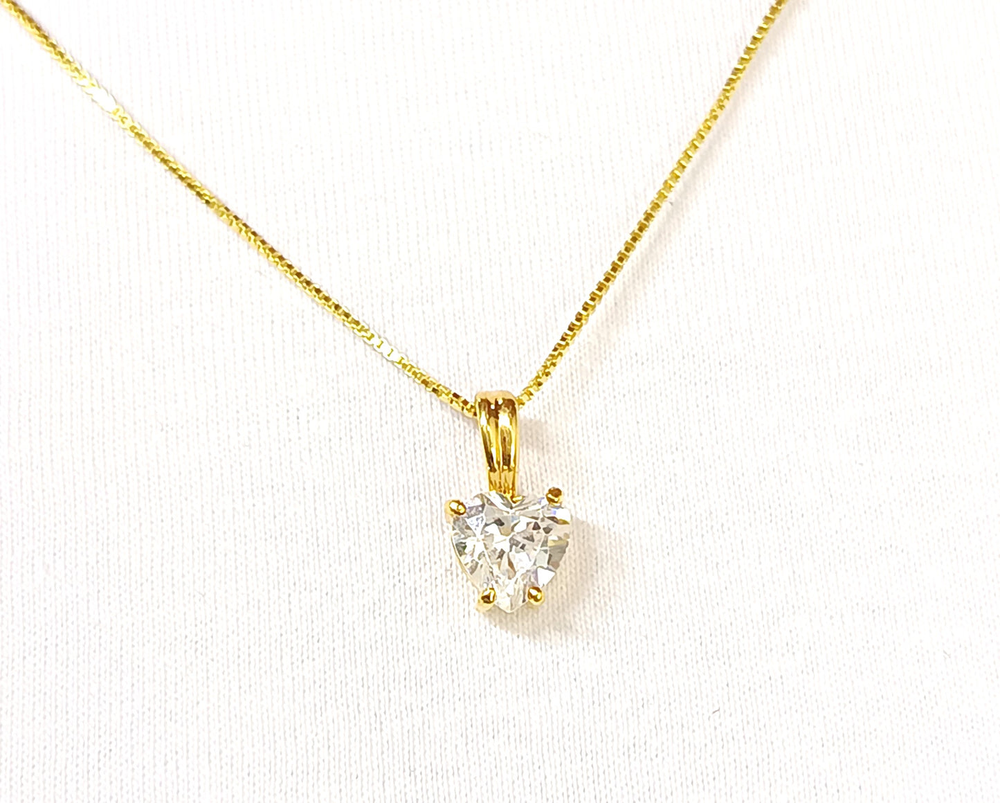 Pingente Folheado em Ouro Amarelo