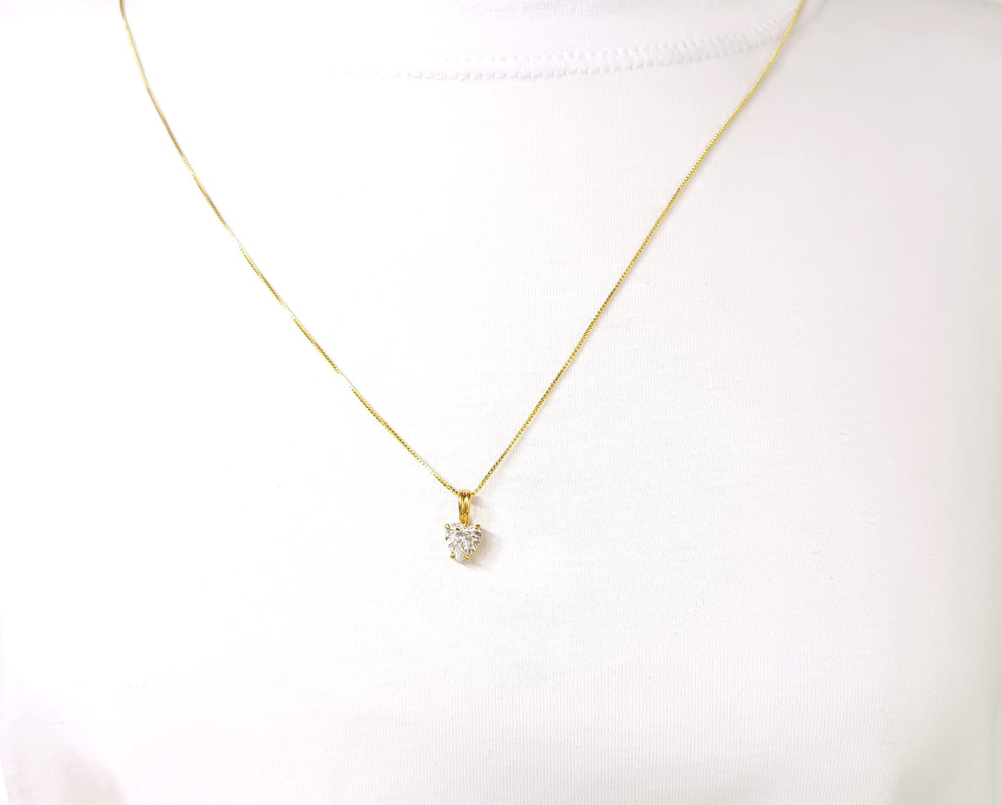 Pingente Folheado em Ouro Amarelo