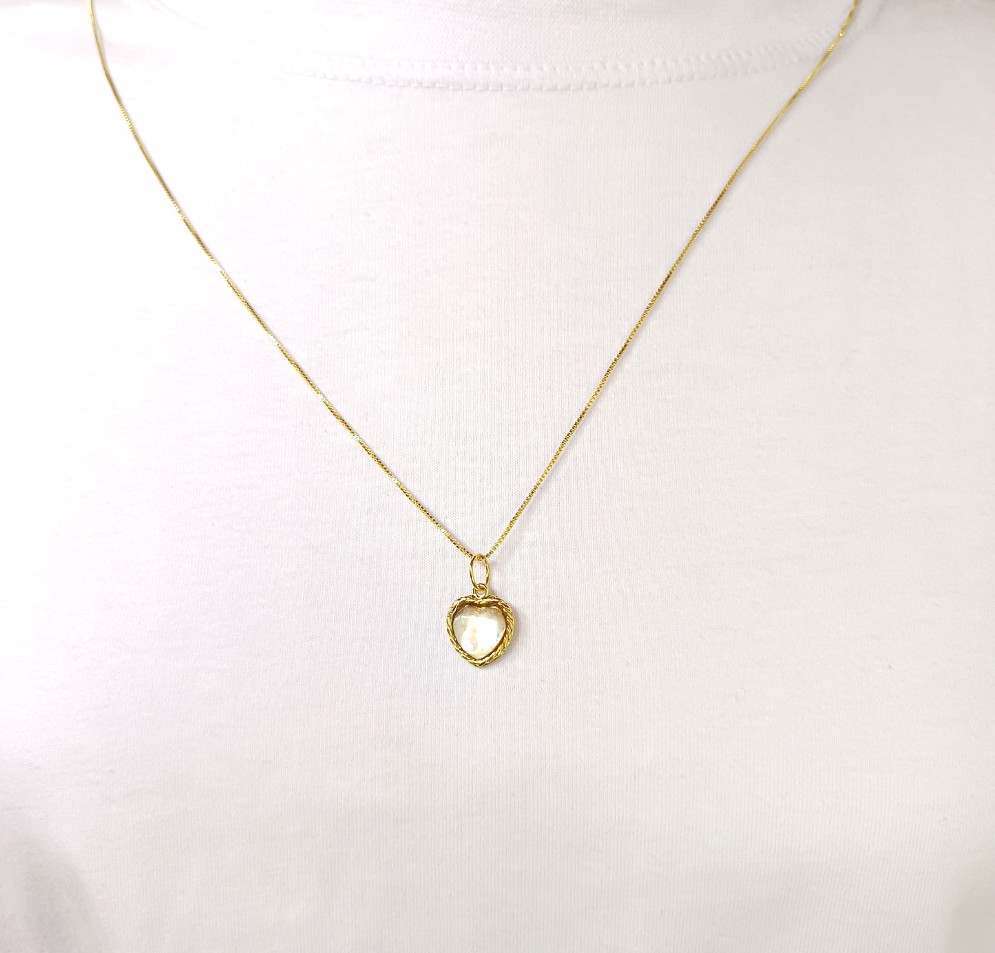 Pingente Folheado em Ouro Amarelo