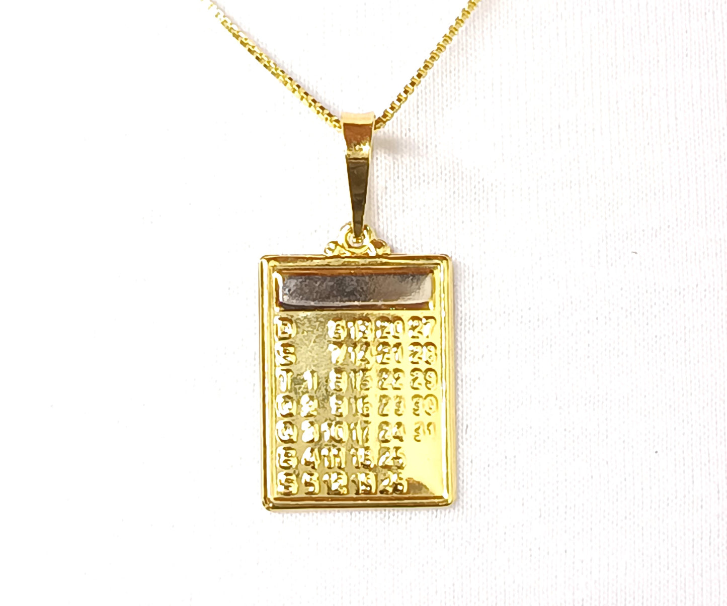 Pingente Folheado em Ouro Amarelo