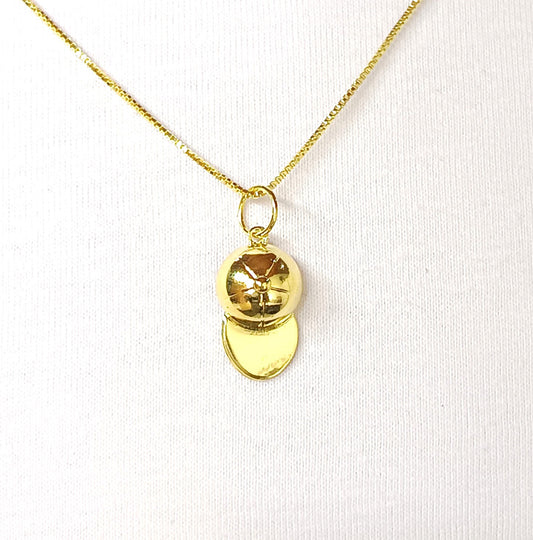 Pingente Folheado em Ouro Amarelo