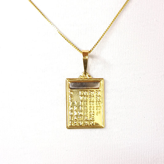 Pingente Folheado em Ouro Amarelo