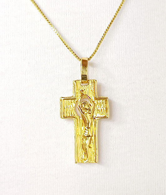 Pingente Folheado em Ouro Amarelo