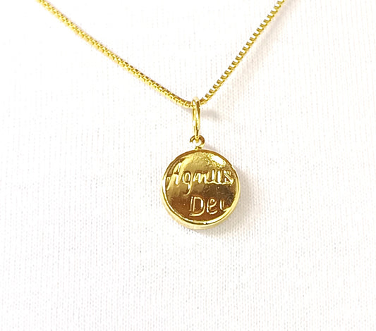 Pingente Folheado em Ouro Amarelo