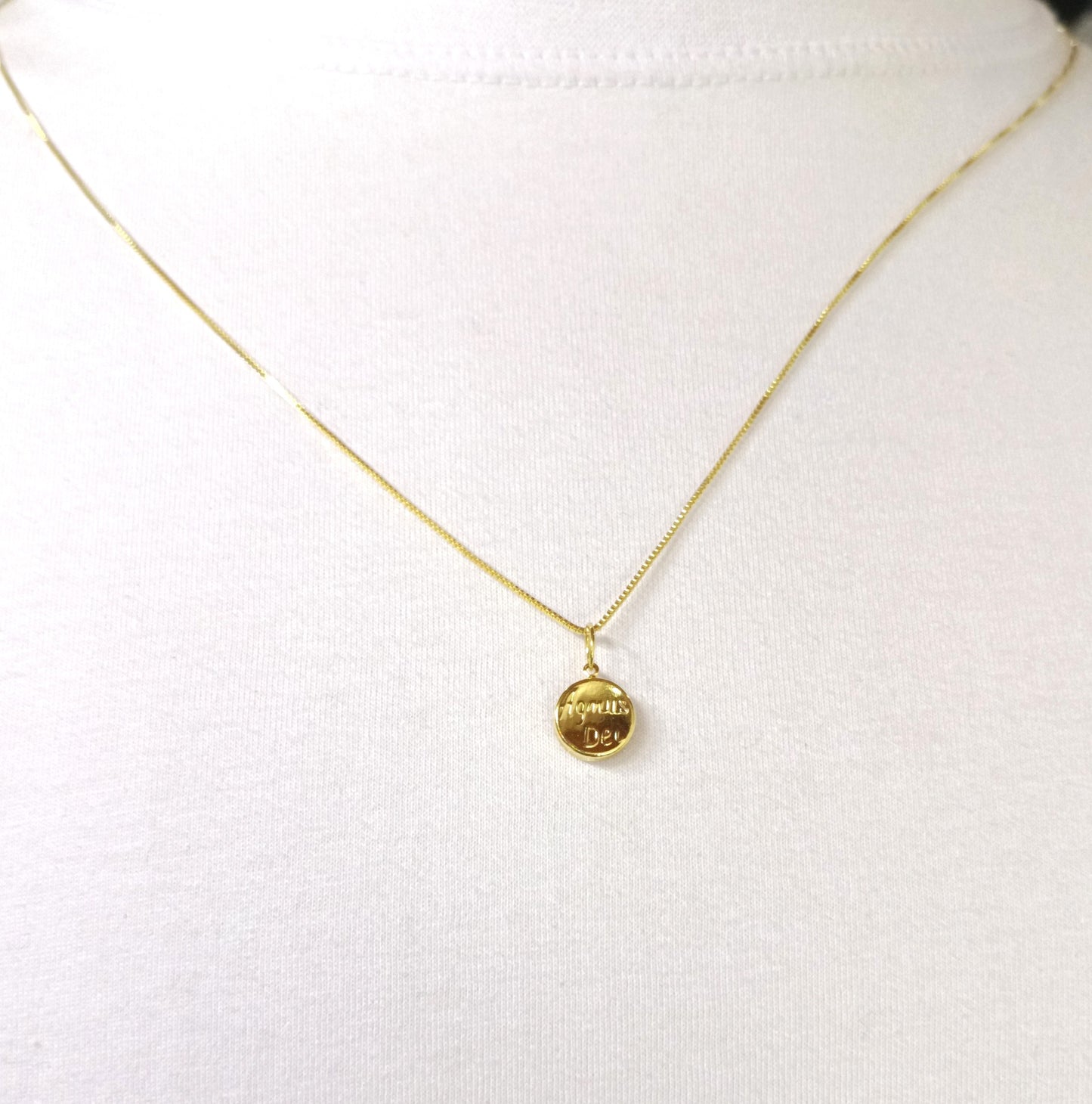 Pingente Folheado em Ouro Amarelo
