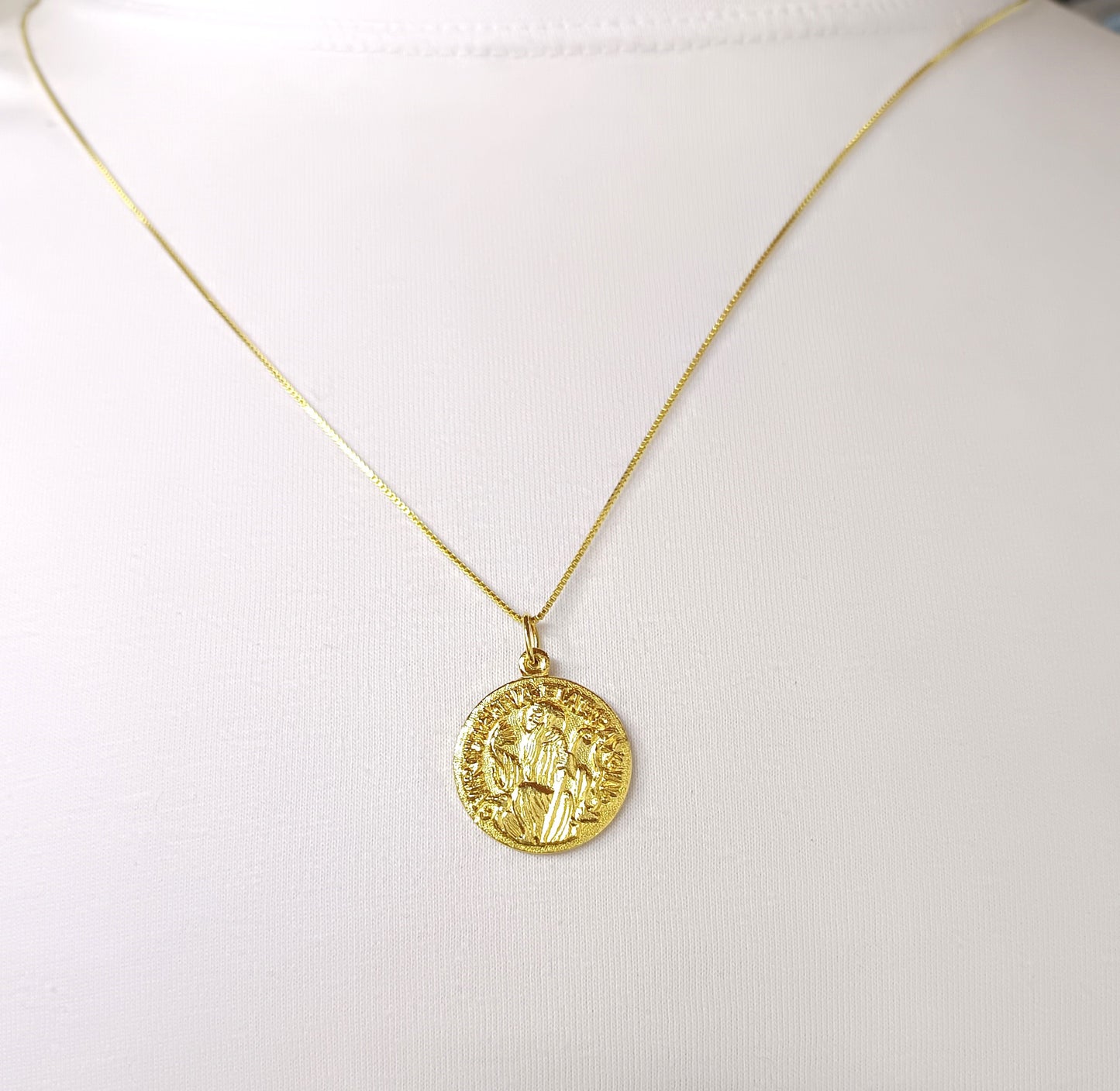 Pingente Folheado em Ouro Amarelo