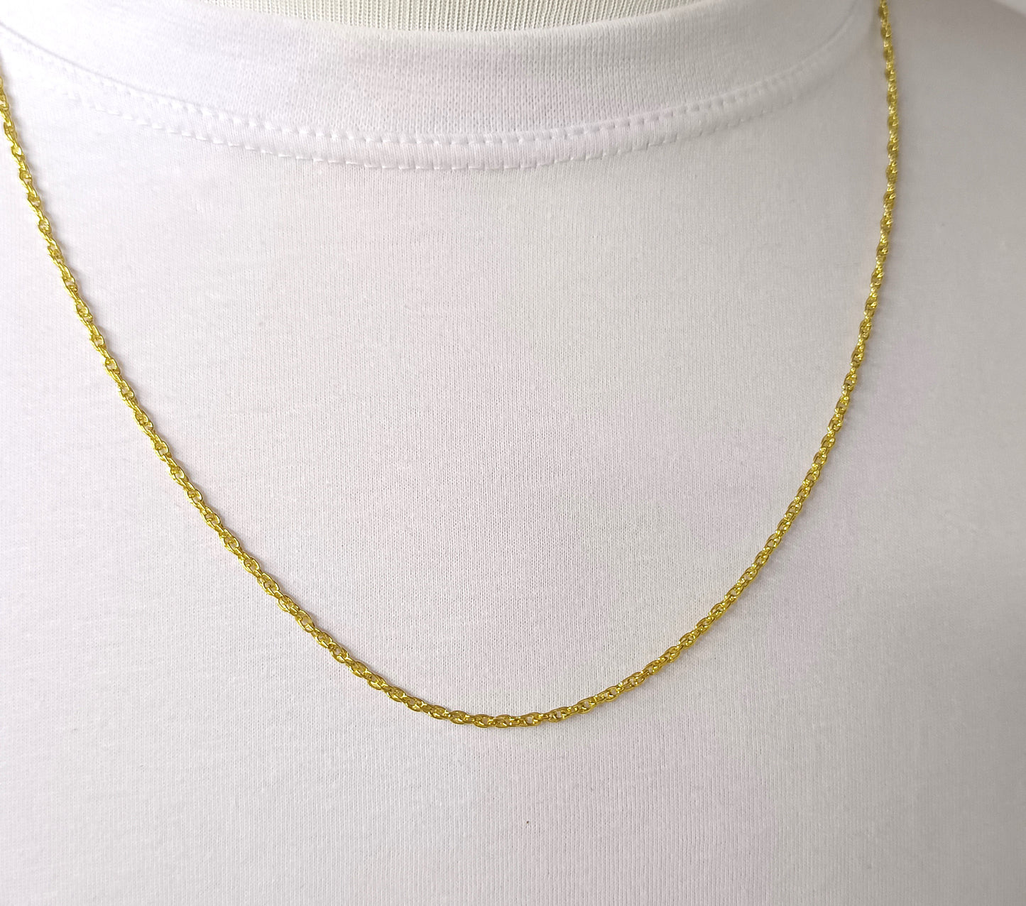 Corrente Folheada em Ouro Amarelo