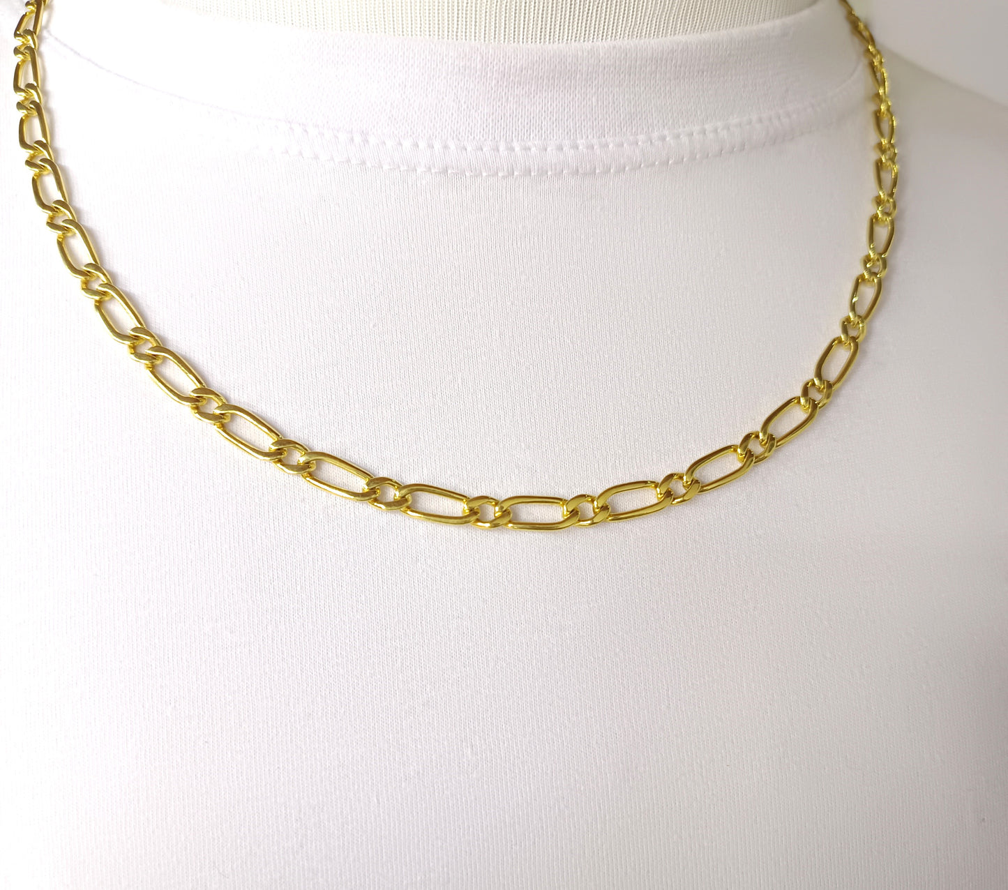 Corrente Folheada em Ouro Amarelo