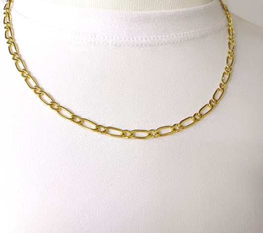 Corrente Folheada em Ouro Amarelo
