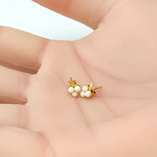 Brinco Folheado em Ouro Amarelo