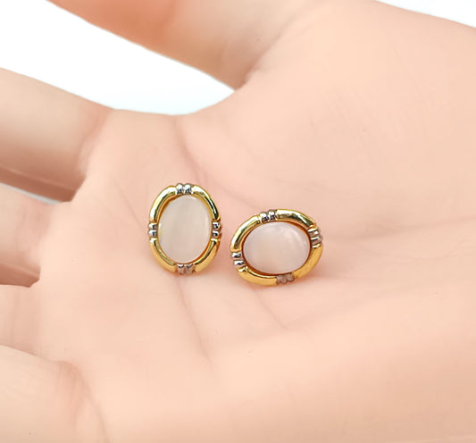 Brinco Folheado em Ouro Amarelo