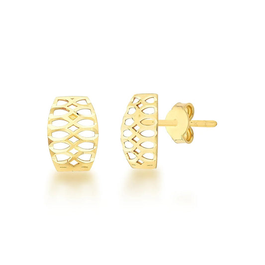 Brincos em Ouro Amarelo