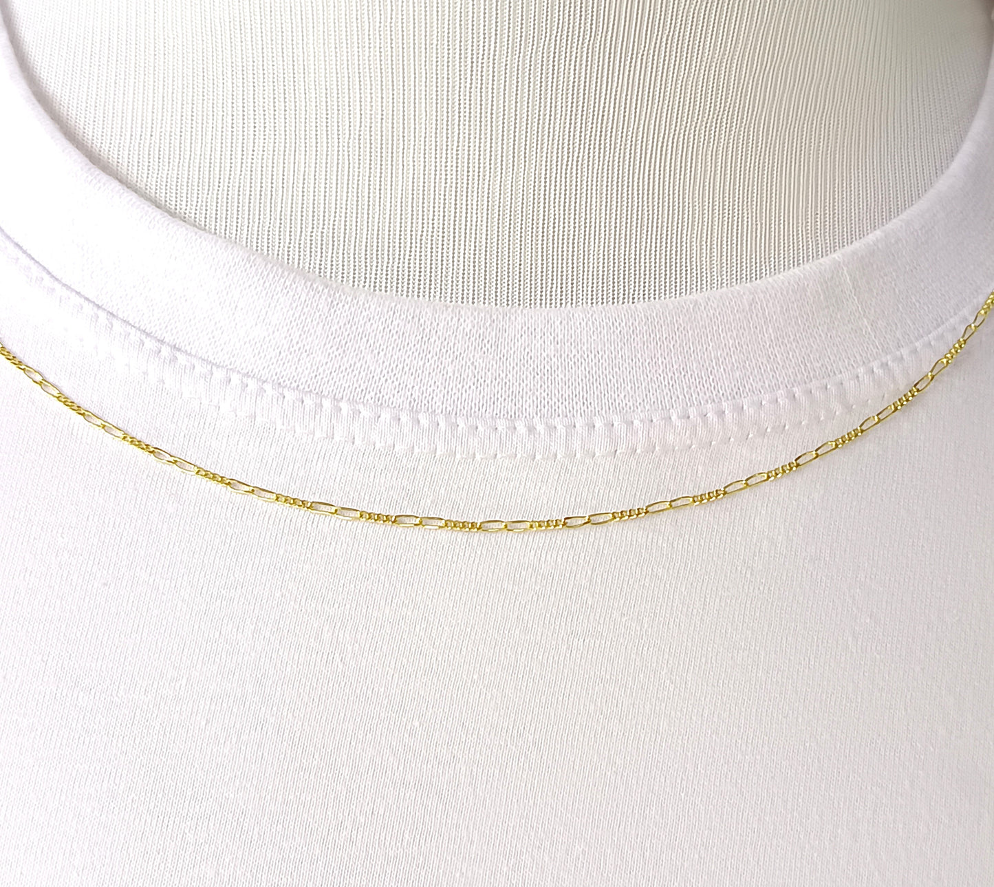 Corrente Folheada em Ouro Amarelo