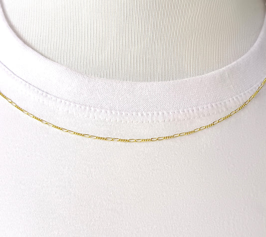 Corrente Folheada em Ouro Amarelo