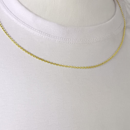 Corrente Folheada em Ouro Amarelo
