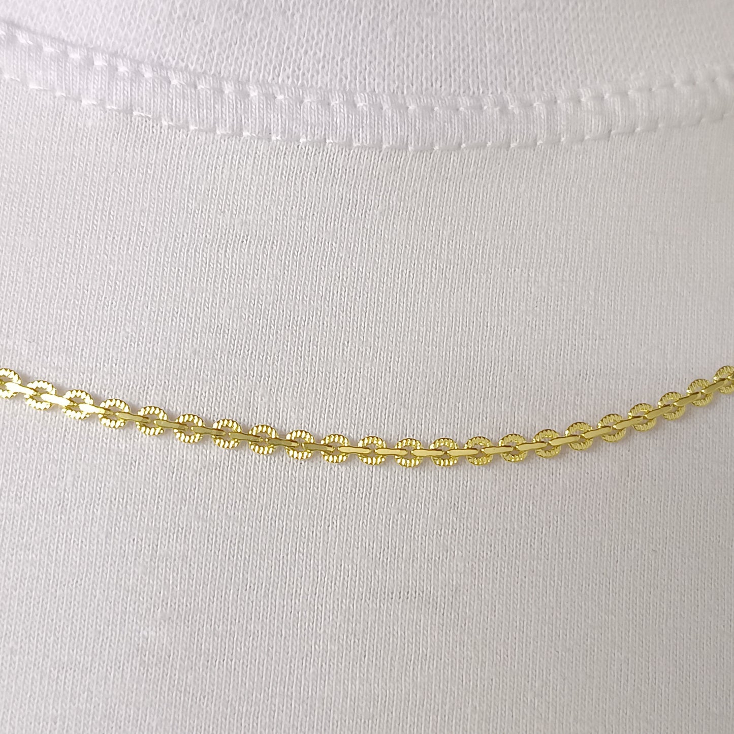 Corrente Folheada em Ouro Amarelo