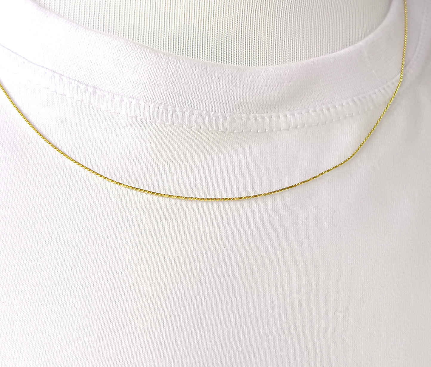 Corrente Folheada em Ouro Amarelo