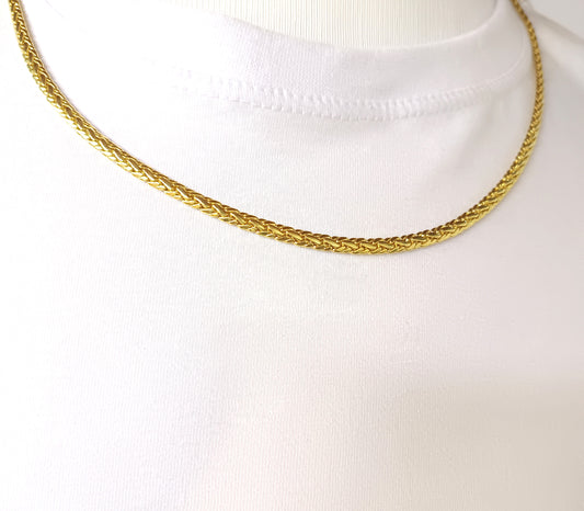 Corrente Folheada em Ouro Amarelo