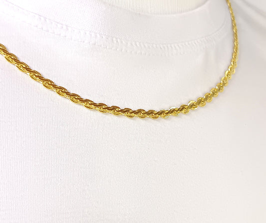 Corrente Folheada em Ouro Amarelo