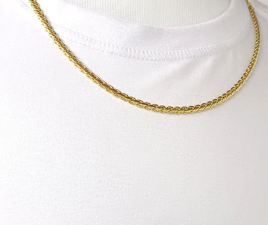 Corrente Folheada em Ouro Amarelo