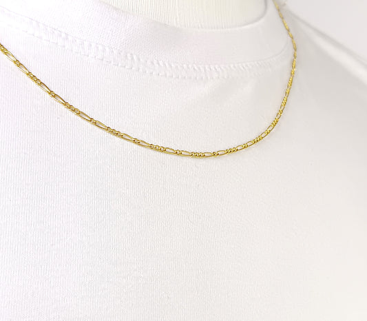 Corrente Folheada em Ouro Amarelo
