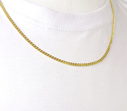 Corrente Folheada em Ouro Amarelo