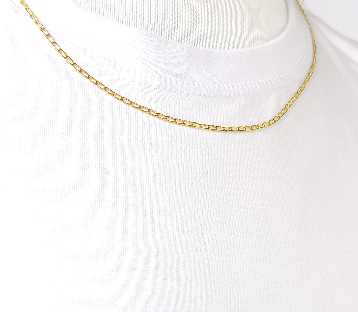 Corrente Folheada em Ouro Amarelo