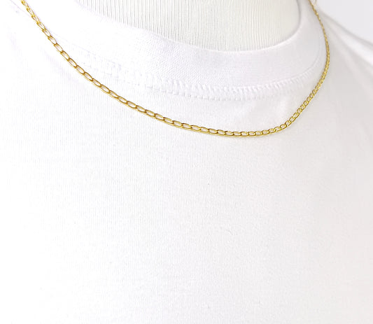 Corrente Folheada em Ouro Amarelo