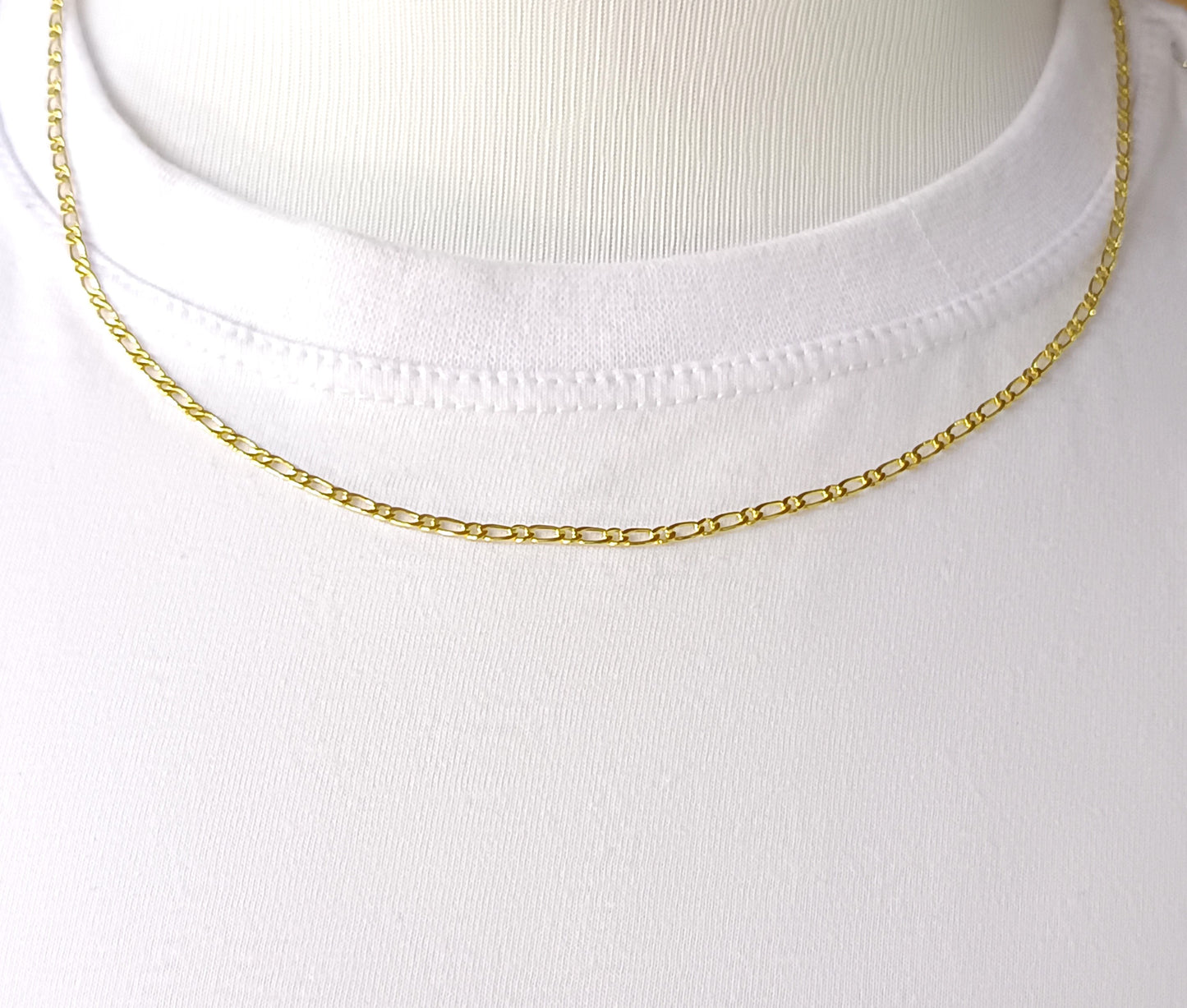 Corrente Folheada em Ouro Amarelo