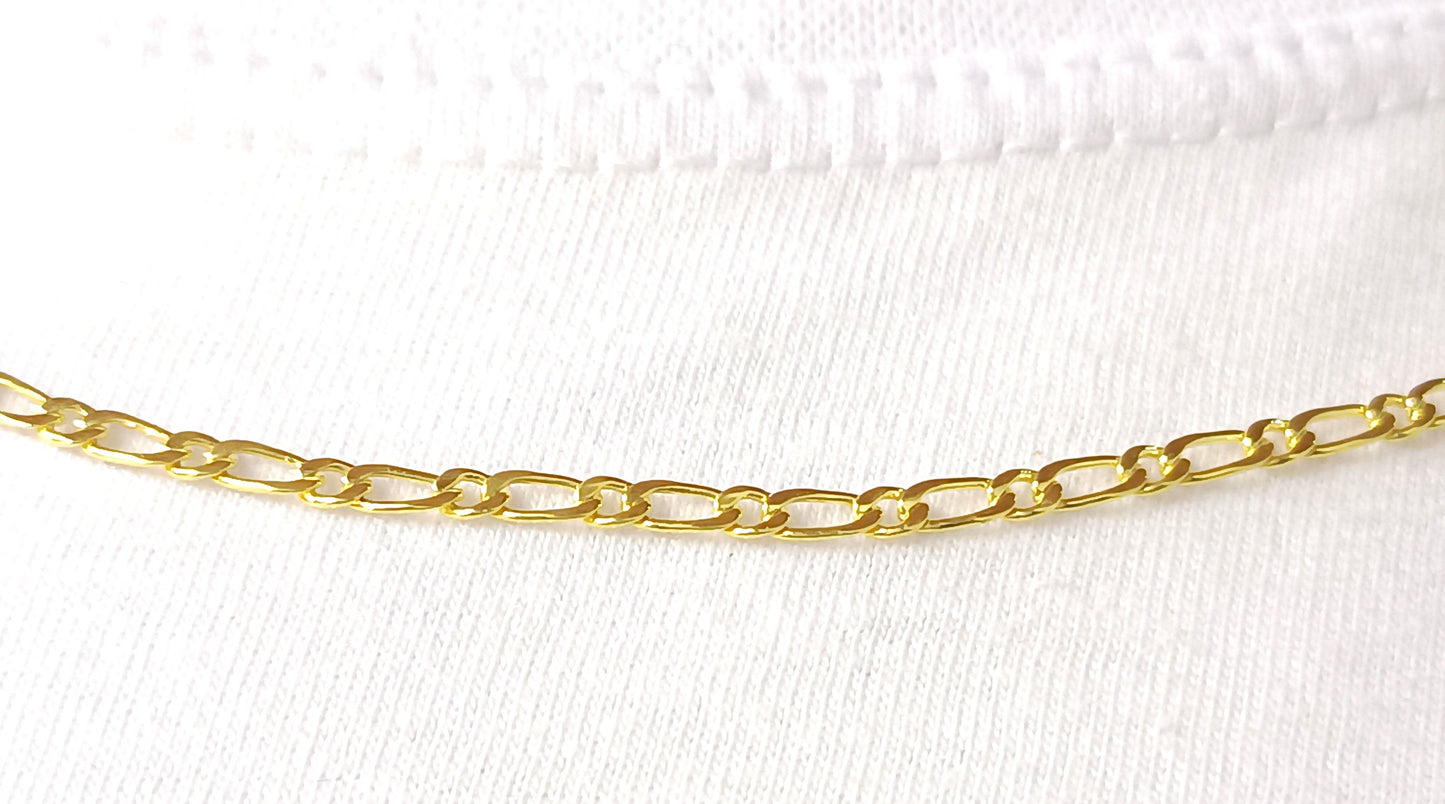 Corrente Folheada em Ouro Amarelo
