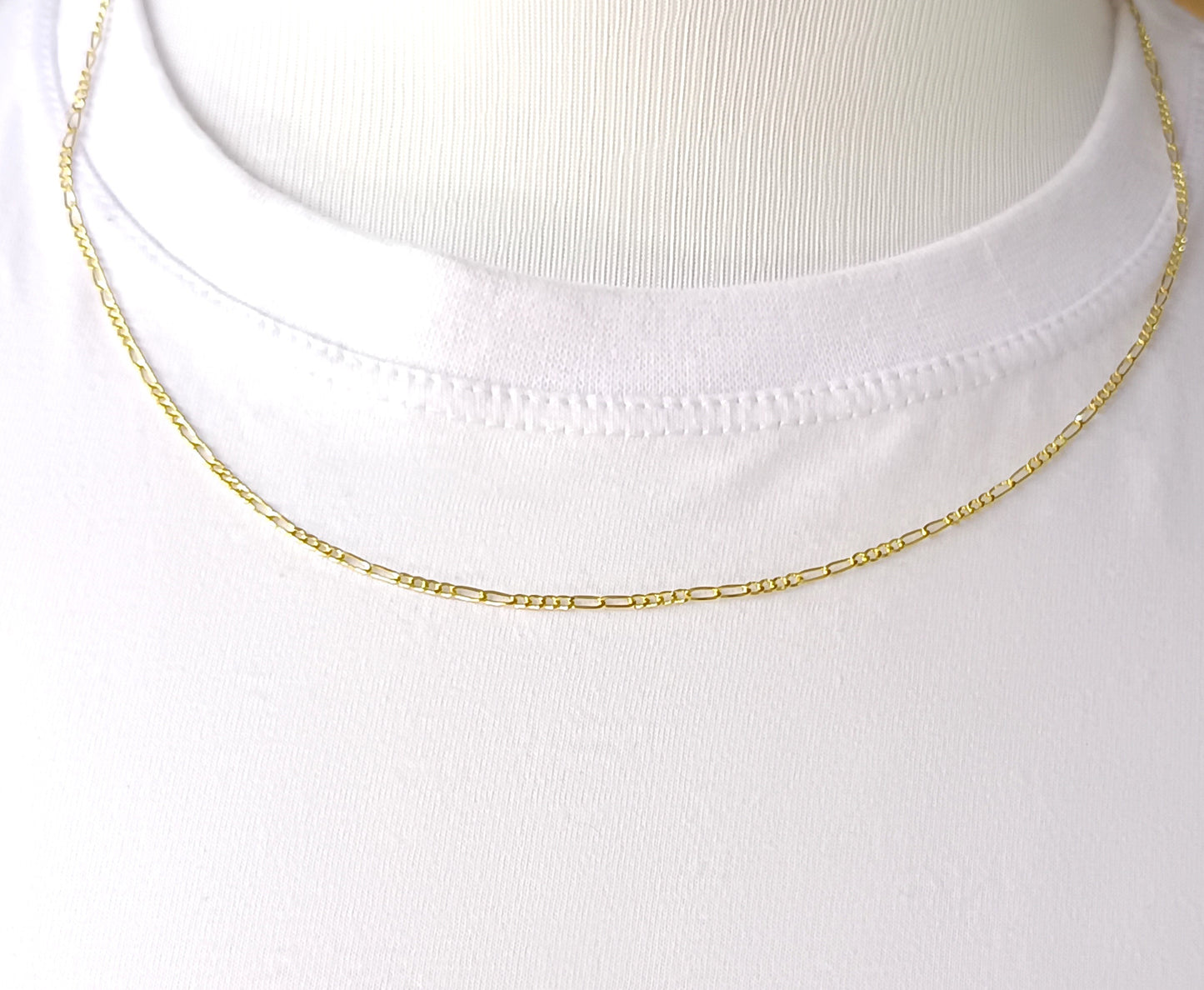 Corrente Folheada em Ouro Amarelo