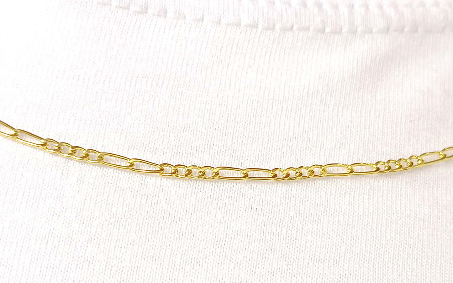 Corrente Folheada em Ouro Amarelo