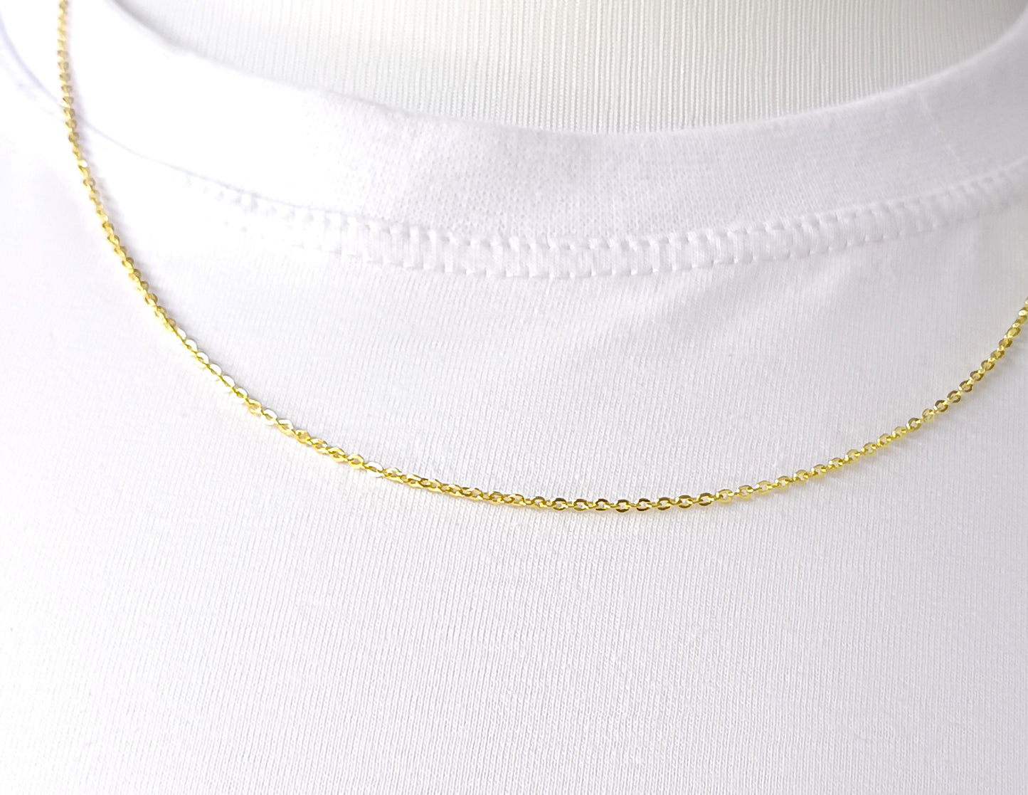 Corrente Folheada em Ouro Amarelo