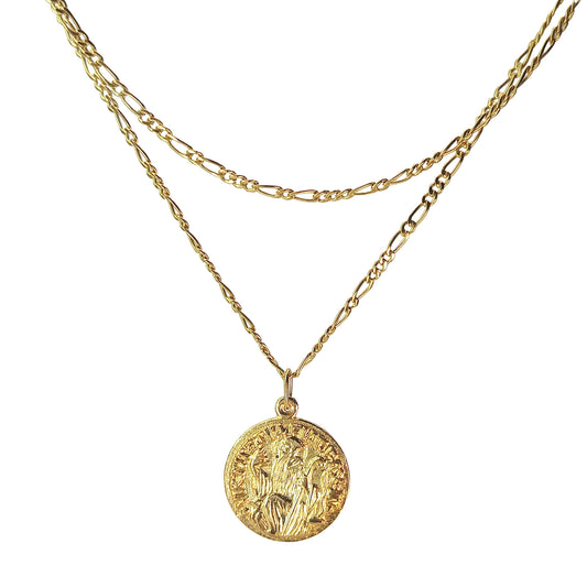Conjunto Folheado em Ouro Amarelo - 0485