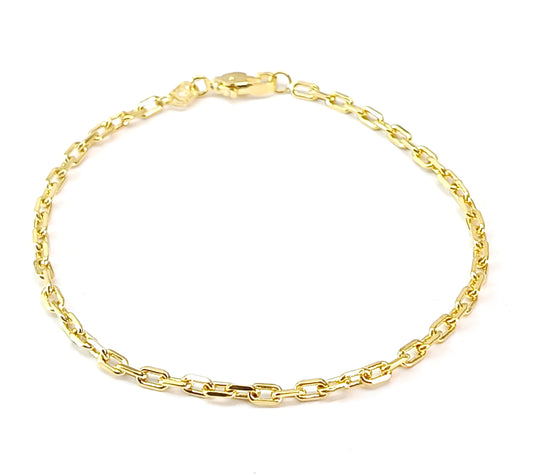 Pulseira Folheada em Ouro Amarelo