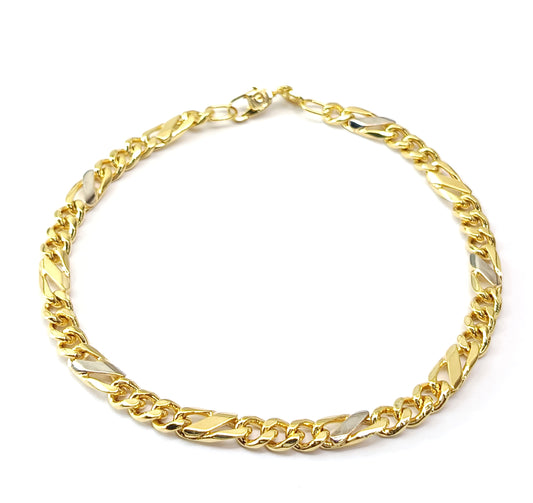 Pulseira Folheada em Ouro Amarelo
