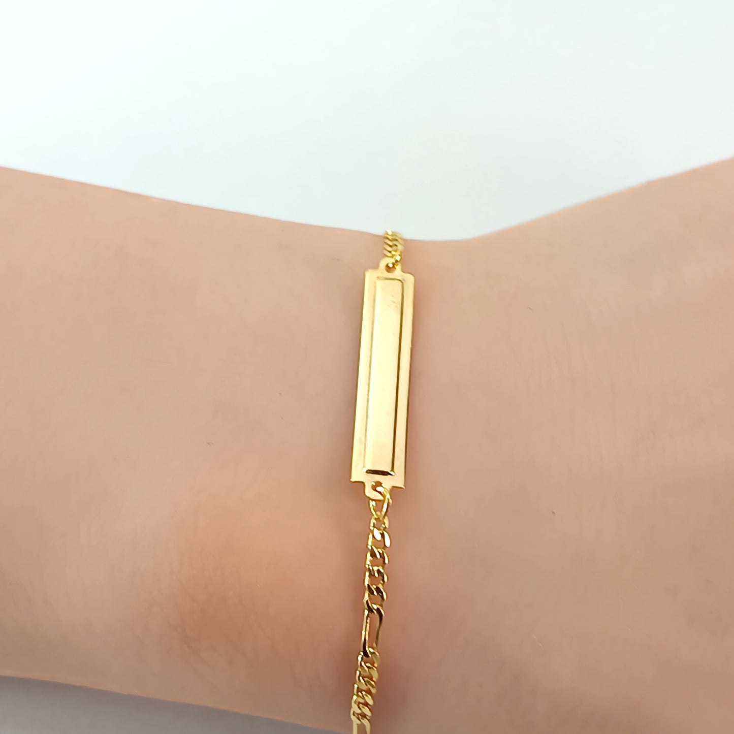 Pulseira Folheada em Ouro Amarelo