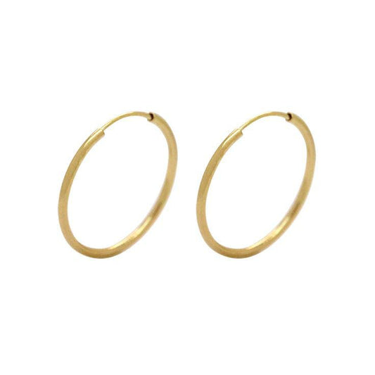 Brincos Argolas em Prata e Ouro