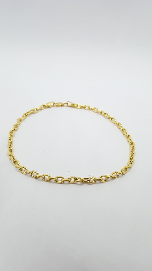 Pulseira Corrente em Ouro Amarelo